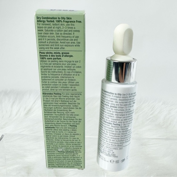 🎄 465. NEW IN BOX Clinique Clarifying Do-Over Peel 1 fl oz | 30 ml - Picture 8 of 11